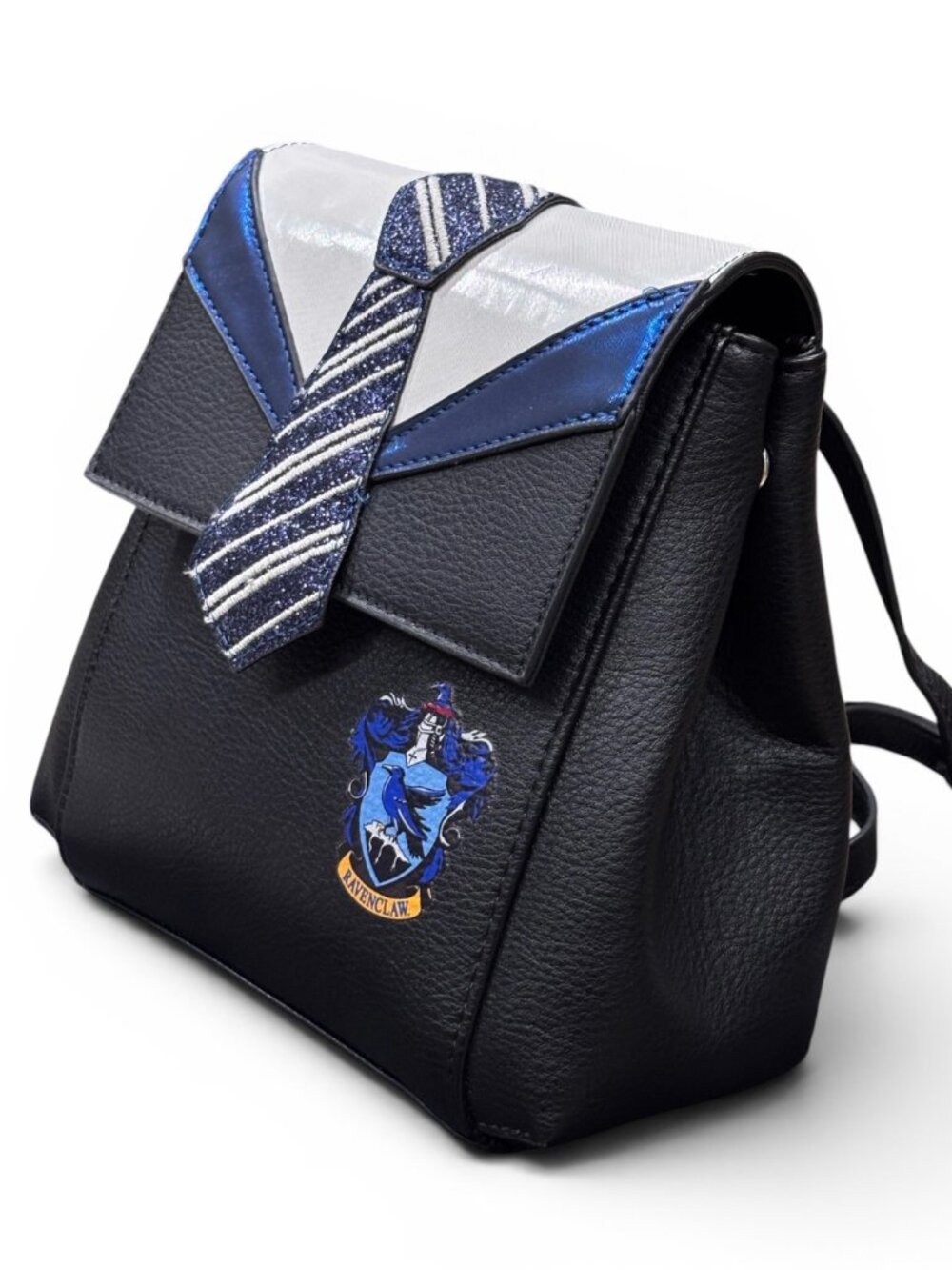 Harry Potter Ravenclaw Mini Backpack Faux Leather Small Bookbag Blue